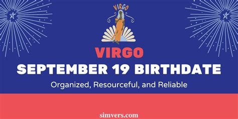 September 19 Zodiac Birthday Personality And More Must Read
