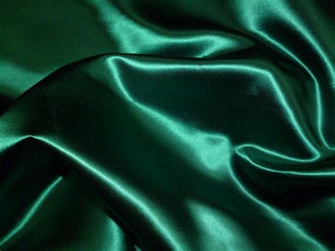 Small Morceau 19th C Shimmering Emerald Green Satin Fabric Doll From