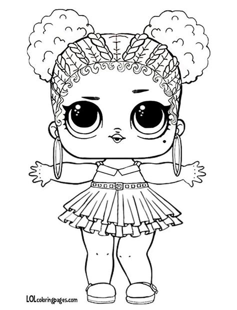 27 Lol Surprise Dolls Coloring Pages Print Them For Free All The