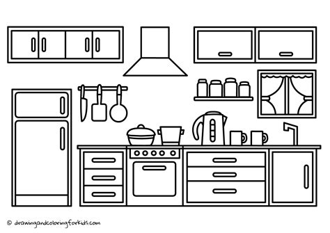 We did not find results for: Coloring Page Kitchen | Drawing Kitchen Cabinets | Kitchen ...