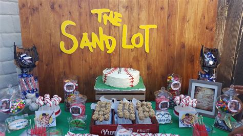 The Sandlot Birthday Party Baseball Birthday Party Sports Birthday