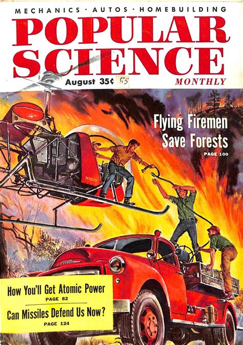 Popular Science August 1955 Magazine Back Issues
