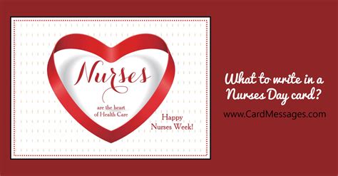 Maybe you would like to learn more about one of these? Nurses Day Messages. What to Write in a Nurses Day Card or Note | CardMessages.com