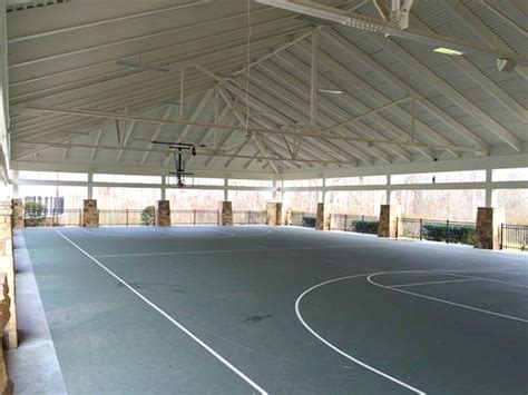 Millbridge Covered Basketball Court Charlotte Home Seeker
