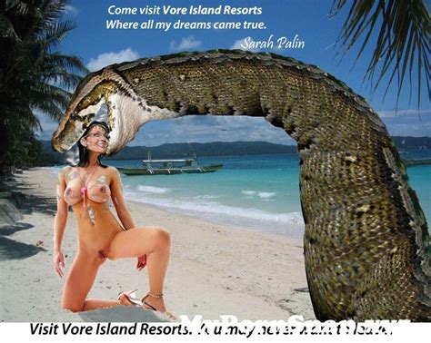Sarah Palin Fakes Vore Resorts Islands From Island Of Ryona