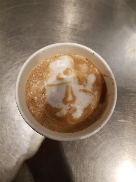 Heres My Dickbutt Latte For Fake Interweb Points Cafe