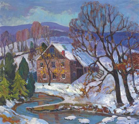 Fern Isabel Coppedge 1883 1951 The Mill Stream Christies