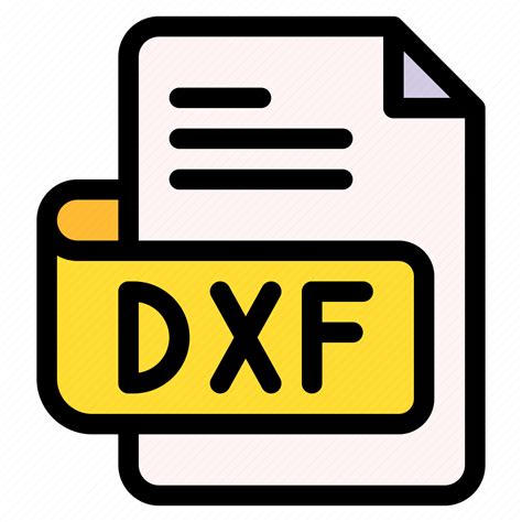 Dxf File Type Format Extension Document Icon Download On Iconfinder
