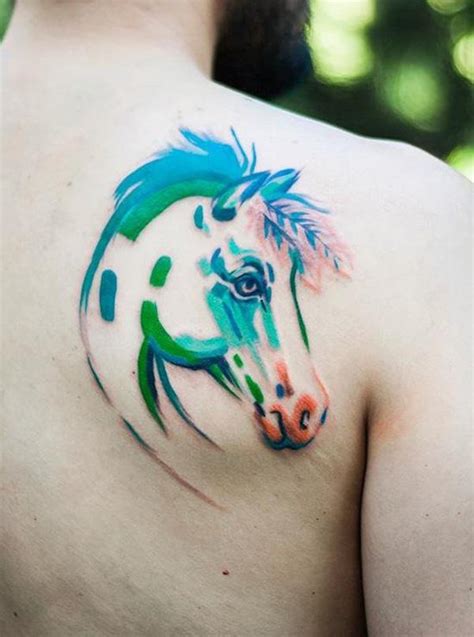 40 Awesome Horse Tattoos Art And Design