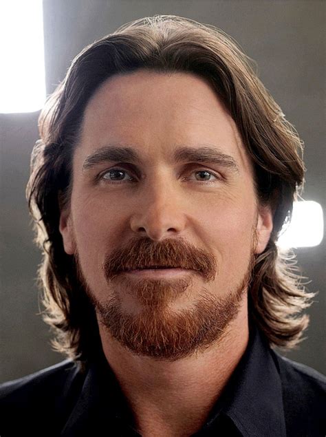 Christian Bale Beard And Mustache Styles Moustache Style Beard No