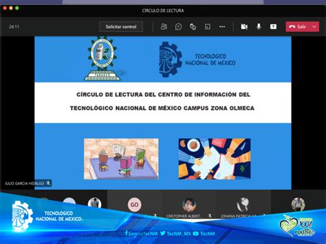 TecnolÓgico Nacional De MÉxico Campus Zona Olmeca A Traves Del Centro