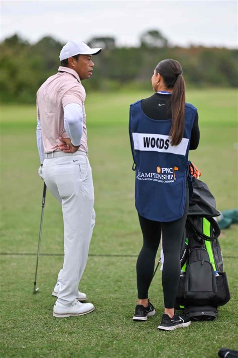 Tiger Woods Photos With Daughter Sam At The Pnc Championship 2023