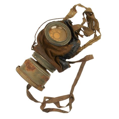 Original Imperial German Wwi Gas Mask With Can International Military