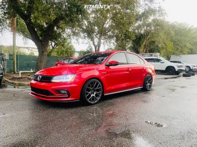 Volkswagen Jetta With X Vmr V And R Nitto Neo Gen And Lowering Springs