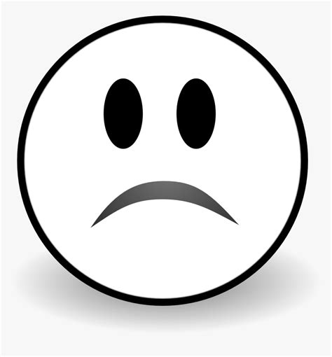 Clipart Disappointed Face Sad Face Emoji Drawing Hd Png Download