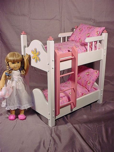 Doll Bunkbed Fits American Girl Doll And 18 Dolls With Etsy Doll