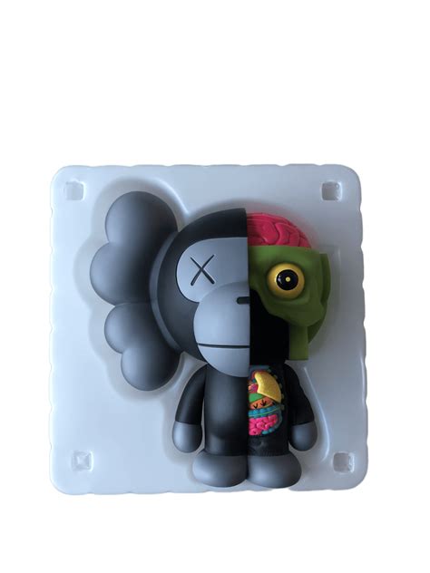 Kaws Bape Dissected Milo Vinyl Figure Black Archives