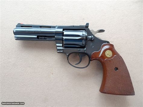 1977 Colt Diamondback 22 Revolver W 4 Inch Barrel Nice Original
