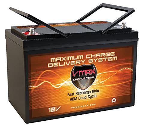 Vmax Mr127 12 Volt 100ah Agm Deep Cycle Maintenance Free Battery For
