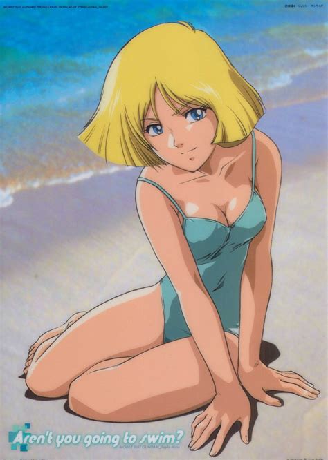 Image Mobile Suit Gundam Sayla Swimsuit  The Gundam Wiki Fandom Powered By Wikia