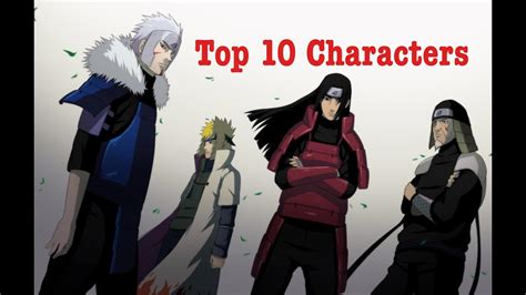 Naruto Top 10 Best Characters Youtube