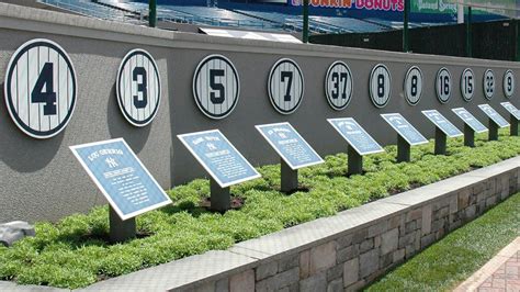 Yankees Retired Numbers A Look At All Of The Jersey Numbers Players