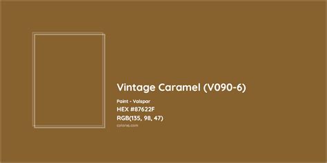 Valspar Vintage Caramel V090 6 Paint Color Codes Similar Paints And