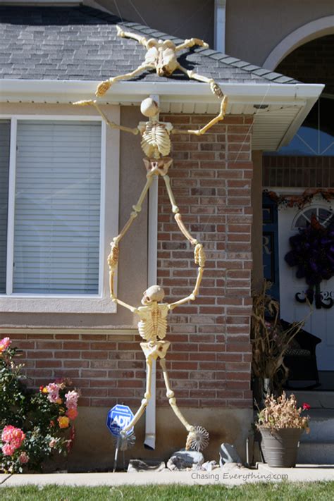 ☑ How To Attach Halloween Skeletons To House Majors Blog