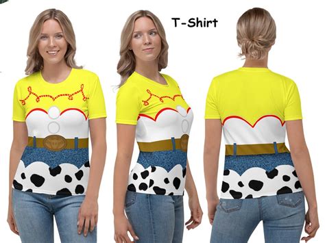 Jessie Toy Story T Shirt Woman Cowgirl Costume Halloween Etsy