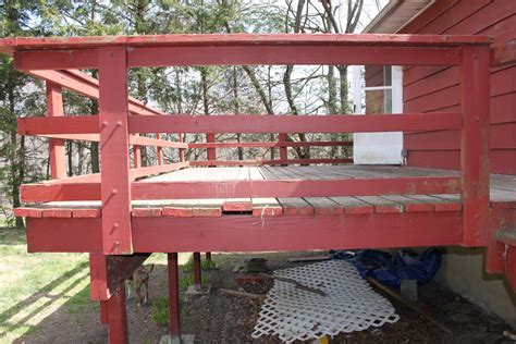 Some red deck tiles can be shipped to you at. red house nine: Deck, Deck, Goose!