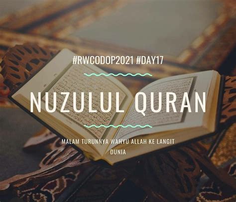 Amalan Di Malam Nuzulul Quran 17 Ramadan Satu Keutamaannya Lebih Baik