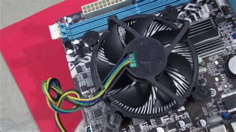 How To Install Intel Cpu Heatsink And Fan Installing Stock Cpu