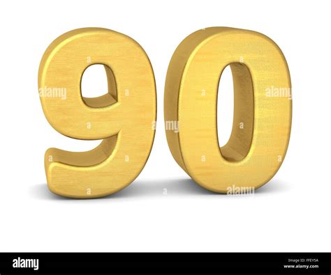 Number 90 Cut Out Stock Images And Pictures Alamy
