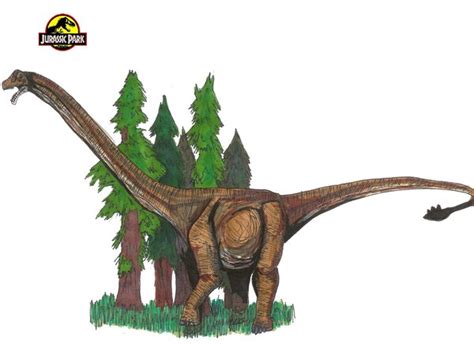 Image Jurassic Park Mamenchisaurus By Hellraptor Park Pedia