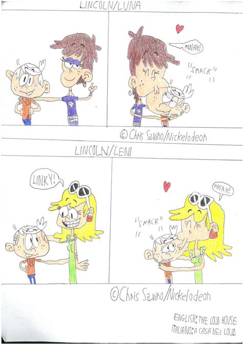 Best Loud Siblings Lincoln Leni And Luna By Bart Toons On Deviantart