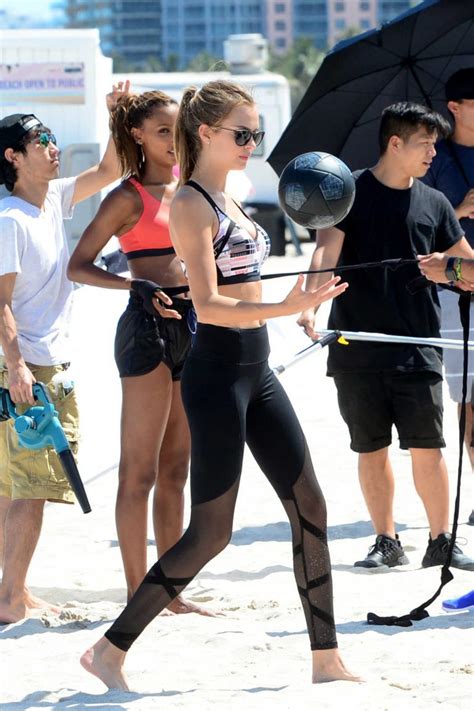 Josephine Skriver Does A Victoria Secrets Bikini Photo Shoot In Miami