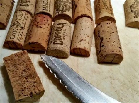 How To Cut Corks For Escort Cards