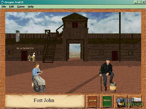 No, it's the way that the game is presented. Download Oregon Trail II - My Abandonware