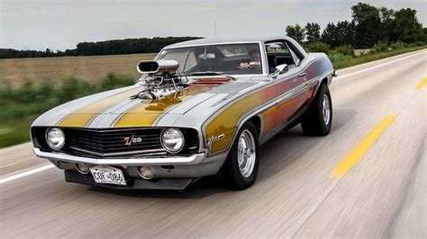 Supercharged 1969 Chevy Camaro Is A Blast From Hot Rods Past