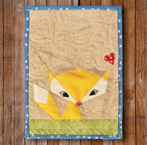 Lil Fox Is An 8 X 10 Paper Pieced Quilt Pattern And Is A Part Of