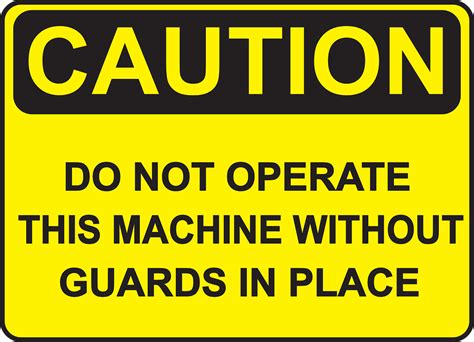 Machine Guards Osha Safety Manuals