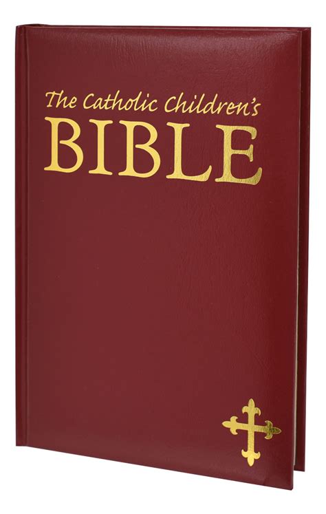 Catholic Book Publishing Catholic Childrens Bible Maroon T Edition