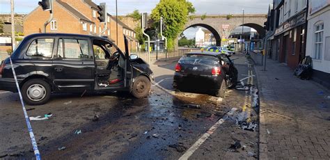 Serious Crash Between Car And Taxi In Spon End Coventrylive