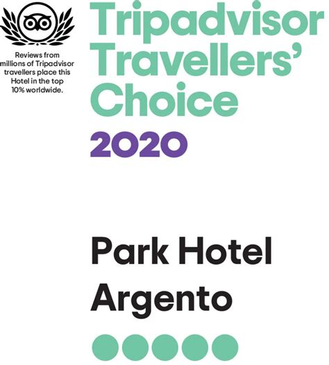 Tripadvisor Travellers Choice 2020 Park Hotel Argento Levanto