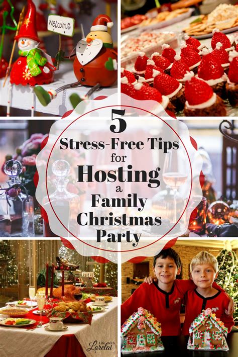 There's no law that says you have to pull out all the stops when you have friends over for dinner. 5 Tips for Hosting a Stress-Free Family Christmas Party ...