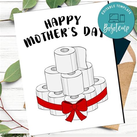 Maybe you would like to learn more about one of these? Funny Happy Mother's Day Quarantine Card Printable DIY ...