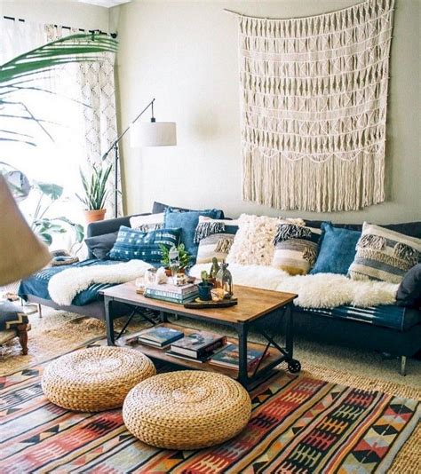 20 Hippie Living Room Ideas