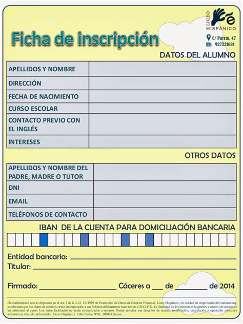 Formulario Practica Para Lengua T Curso Escolar Lengua Formularios