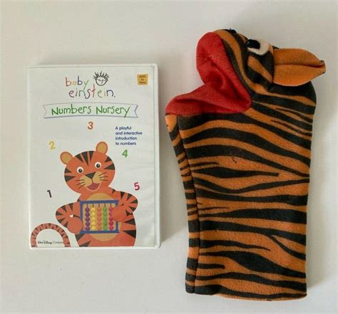 Baby Einstein Tiger Puppet And Numbers Nursery Dvd 2098243351