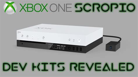 Microsofts Xbox Project Scorpio Dev Kit Revealed Gaming Forte Youtube